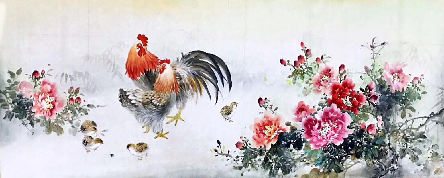 刘慧敏国画作品《吉祥如意》【图1】