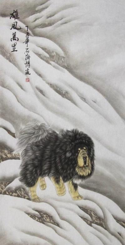 石海博日记-雪原卫士，精品藏獒【图1】