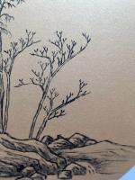 艺术家石梦松日记:空山无人语，幽树自相安。江天呈寂寥，不必添渡船。【图3】