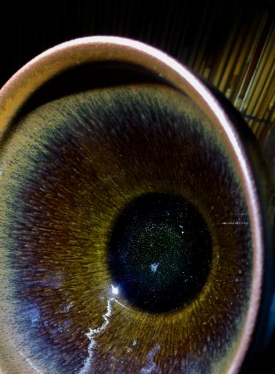 呈祥建盏日记-厦门文博会-海峡工艺精品奖，《龙窑柴烧窑变釉绿毫束口壶》已入围第五届海峡工艺精品【图1】