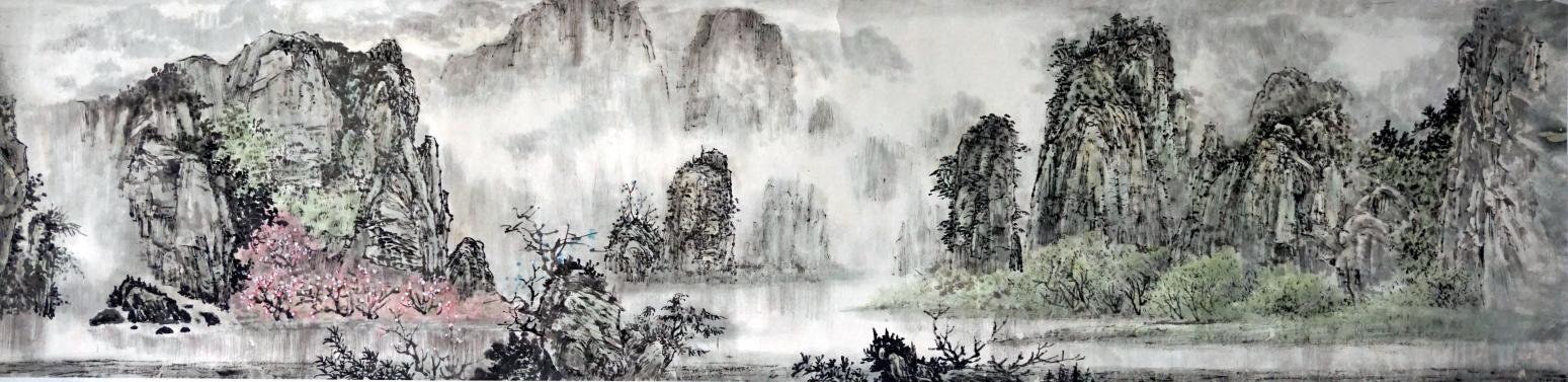 杨柏欣文玩杂项作品《【漓江风光】  作者 杨柏欣》【图0】