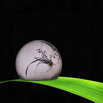 周牧天生活-周牧天水墨兰花【图5】