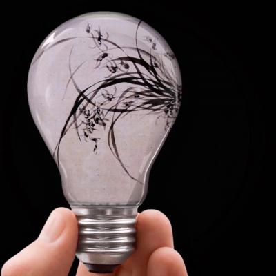 周牧天生活-周牧天水墨兰花【图10】