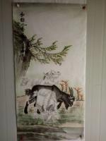 艺术家石海博日记:三羊开泰，天伦之乐【图0】