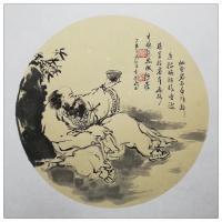 艺术家朱德茂日记:今在上海凌云阁创作书画四罗汉【图0】