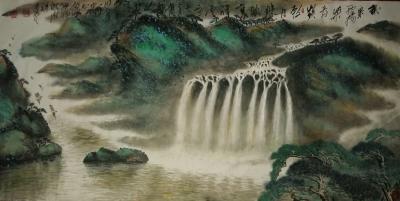 王福山日记-中国当代著名军旅书画家诗人王福山__ 收录于百度百科并被授予国礼书画名家。

【图4】