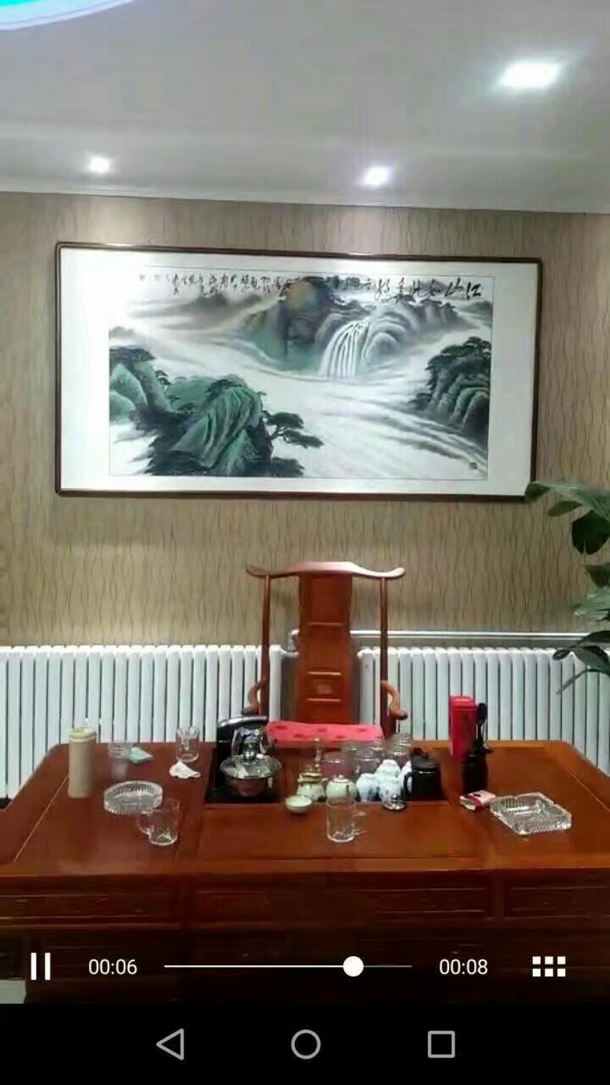 王福山国画作品《山水花鸟飞禽走兽》【图10】