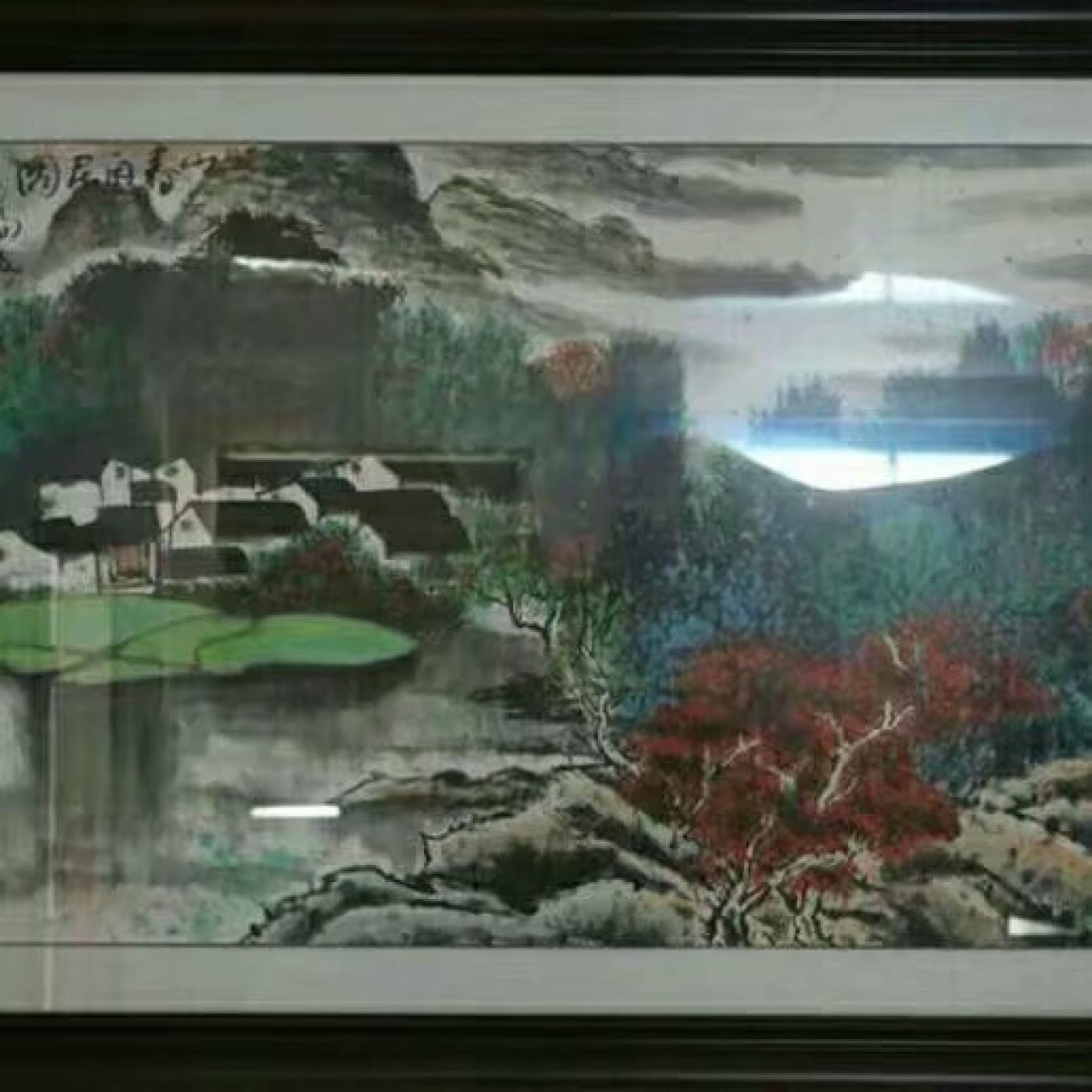 王福山国画作品《山水花鸟飞禽走兽》【图16】