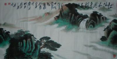 王福山收藏-中国当代著名军旅书画家诗人王福山__ 收录于百度百科并被授予国礼书画名家。

【图8】