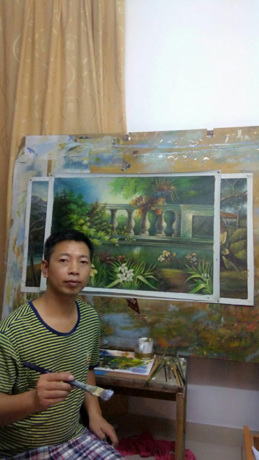 黄联合油画作品《油画》【图1】