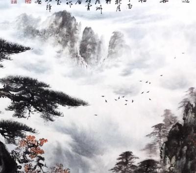 罗树辉日记-迎客松   完成【图3】