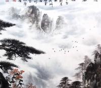 艺术家罗树辉日记:迎客松   完成【图2】