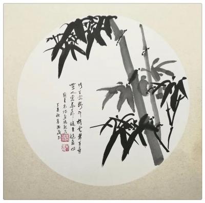 朱德茂日记-今在凌云阁创作《梅兰竹菊》【图2】