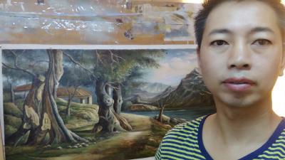 黄联合日记-黄联合  布面油画作品【图2】