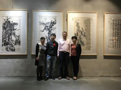 徐家康生活-苏州“泰伯文化第二届国际书画邀请展”在桃花坞当代艺术馆成功举办，没想到俺的“傻大【图2】