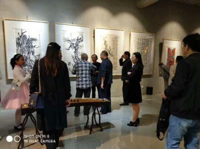 徐家康生活-苏州“泰伯文化第二届国际书画邀请展”在桃花坞当代艺术馆成功举办，没想到俺的“傻大【图4】