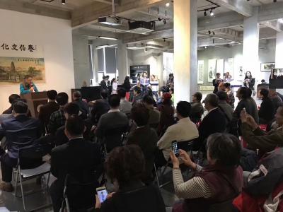 徐家康生活-苏州“泰伯文化第二届国际书画邀请展”在桃花坞当代艺术馆成功举办，没想到俺的“傻大【图5】