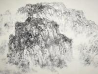 艺术家于立江日记:八尺《大岳晨晖》完工【图1】