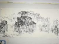 艺术家于立江日记:八尺《大岳晨晖》完工【图2】