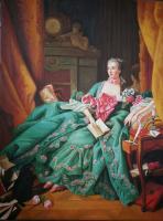 艺术家朱世想日记:第一次使用兴艺堂平台，试发一组我画过的人物油画，与各位老师交【图2】