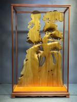 艺术家许海峰收藏:秒2688元，个人收藏出售
《松鹤延年》1号，崖柏，陈化老【图5】