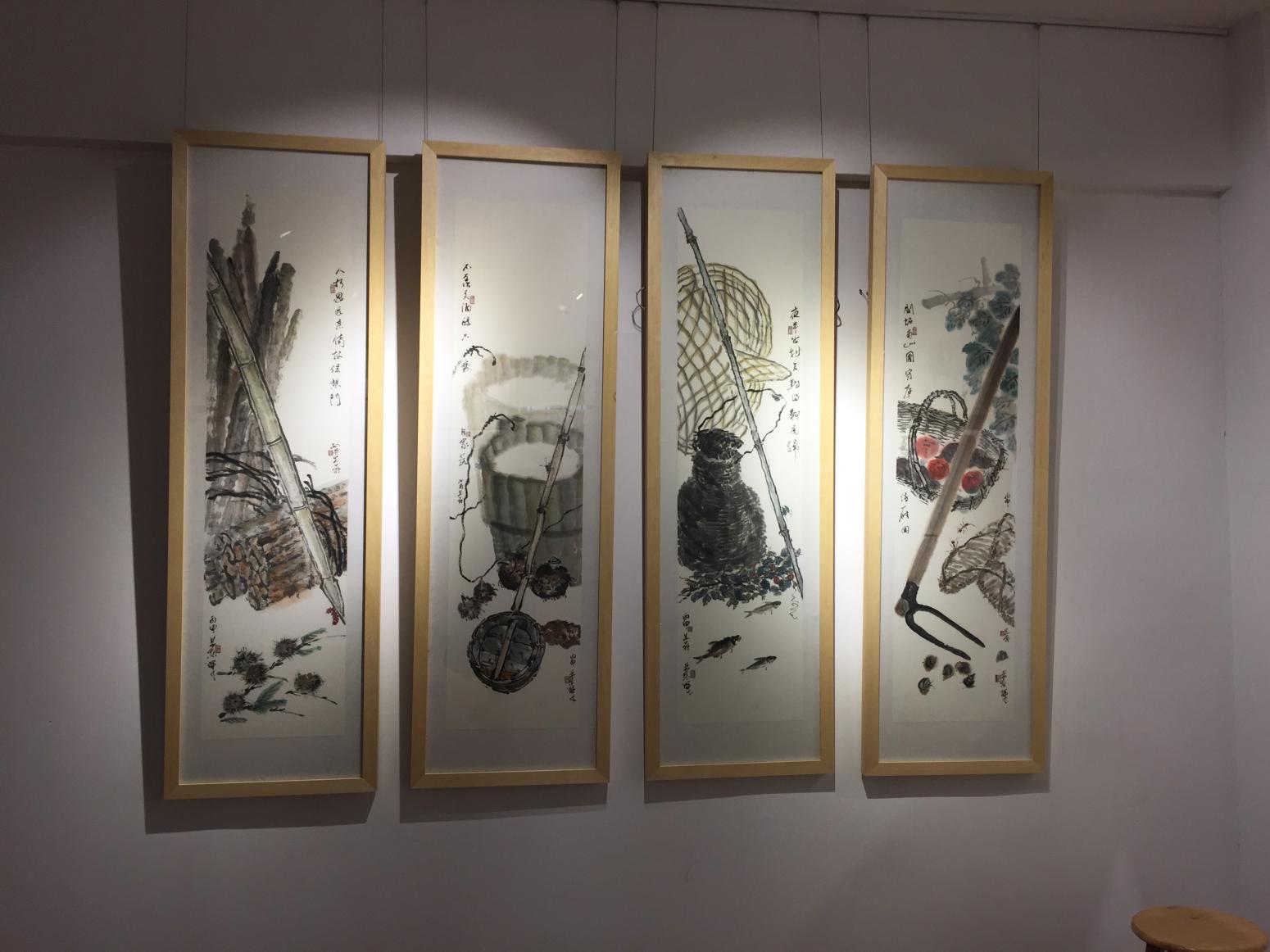 黄东辉国画作品《【回故乡系列】作者黄东辉》