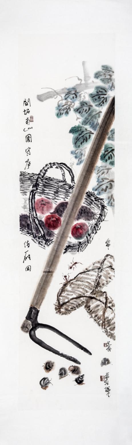 黄东辉国画作品《【回故乡系列】作者黄东辉》【图3】