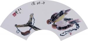 黄东辉国画作品《【小时候】作者黄东辉》价格6300.00元