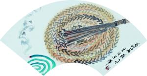 艺术品图片：艺术家黄东辉国画作品名称《【夏居夜事】作者.黄东辉》价格6300.00 元