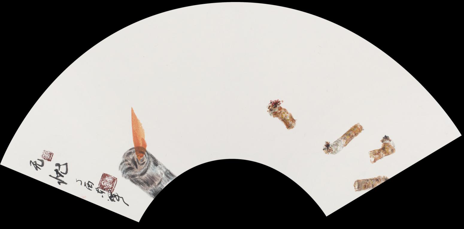 黄东辉国画作品《【无忧】作者.黄东辉》【图0】