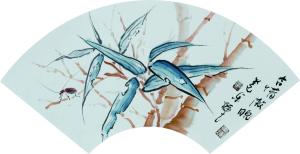 黄东辉国画作品《【竹趣】作者.黄东辉》价格6300.00元