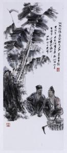 黄东辉国画作品《【陶渊明遇故知】作者.黄东辉》价格19800.00元