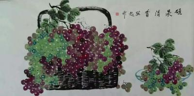 何跃起日记-葡萄：象征甜蜜，团结，事业有成，硕果累累。【图3】