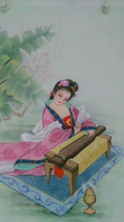 徐景莲日记-我喜欢画古今工笔美女图。画出她那妩媚迷人的眼睛，可爰直系的鼻子，性感微笑的嘴唇，【图6】