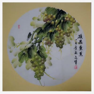 党文军日记-##新作《硕果累累》(局部图)•四尺斗方68x68【分享】一个人如果连自己都管理【图1】