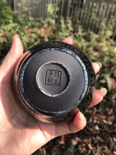 呈祥建盏日记-玉龙老师手作，星雨【图3】