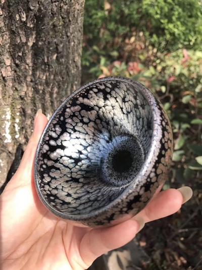 呈祥建盏日记-玉龙老师手作，星雨【图4】