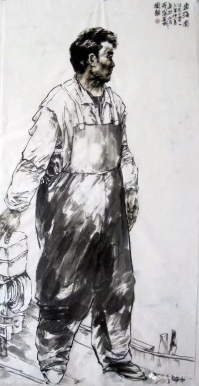 赵国毅日记-威海成山头渔工写生【图4】