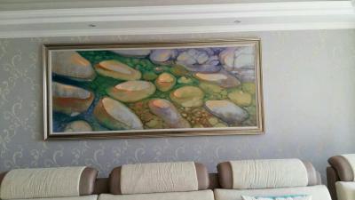 戴建华日记-今天，我创作的《时来运转》作品已经在朋友家挂画……谢谢亲们鼓励支持
周末愉快【图4】