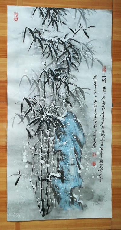 于宗孝日记-几竿竹石，大家二指正[呲牙]【图5】