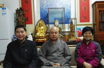 尚建国生活-赴佛教密宗祖庭大兴善寺，拜会省佛教协会常务付会长宽旭大和尚，沐浴佛光。【图6】