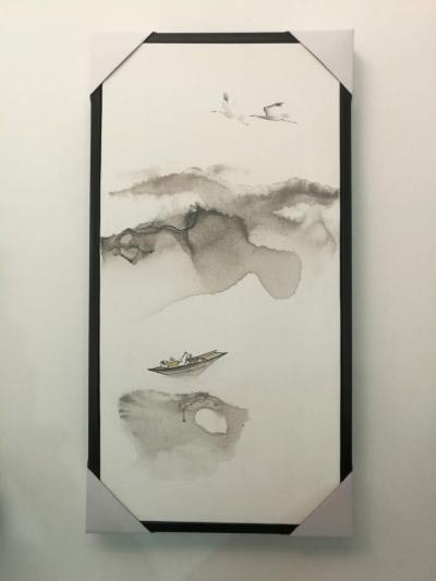 徐继良日记-感谢德云社御用设计师下单、百分之八十布面即兴原创作品【图2】