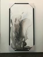 艺术家徐继良日记:感谢德云社御用设计师下单、百分之八十布面即兴原创作品【图3】