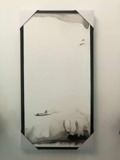 徐继良日记-感谢德云社御用设计师下单、百分之八十布面即兴原创作品【图10】