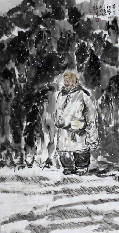 李沛泰日记-李沛泰作品，四尺整【图1】