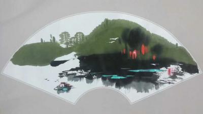 徐国人日记-扇面欣赏【图4】