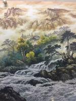 艺术家冯建德日记:创作和临摹不停歇，心态平和，渐入佳境。
路走着走着就宽阔了【图1】