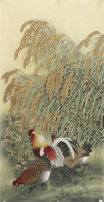 许国华日记-4⃣️尺精品（68x136cm）【图1】