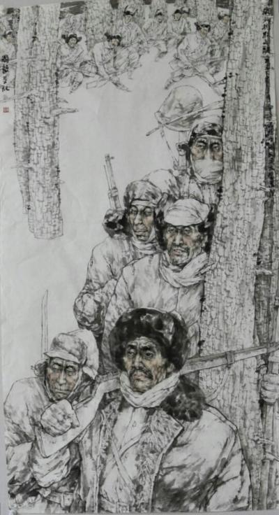 赵国毅日记-赵国毅简历:赵国毅，黑龙江省海伦市人。毕业于北京师范学院美术系(现首都师范大学美【图3】