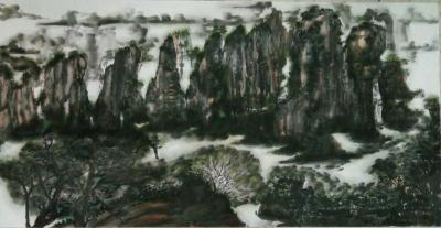 刘协文日记-四尺整张来题字，，【图2】